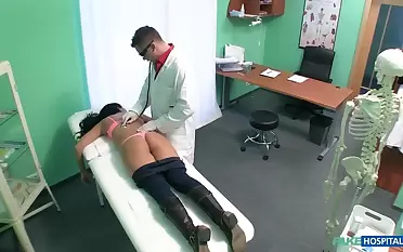 Doctors cock turns patients frown upside down